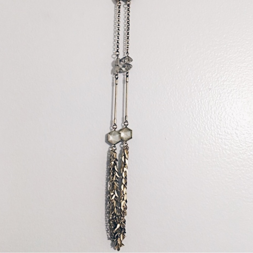 Stones & leaves Necklace